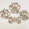 Personalised Christmas Tree Decoration Featuring Dog and Cat Paw Prints and Bone Design – A Thoughtful Custom Gift for Pet Lovers in 2023, Ideal for Festive Home Décor
