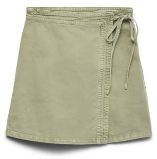 VERO Moda Damen Vmliza Mr Short Denim Wrap Skirt Ga Noos Vmliza Mr Short Denim Wrap Skirt Ga Noos (1er Pack)