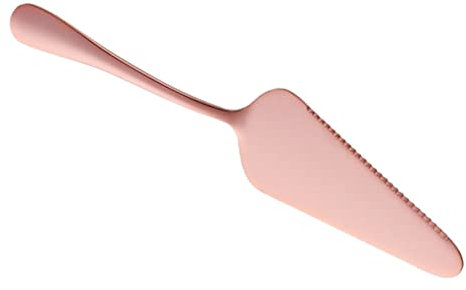 PAMINGONO Tortenschaufel Mit Gezacktem Rand Aus Edelstahl Backschaufel Für Pizza Und Kuchen Schneidschaufel Mit Glänzender Oberfläche Einfach Zu Reinigen Praktisches Kochwerkzeug