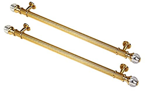 RBUDSPOLF Türgriffd Türgriff Für Den Innenbereich Außenscheune, Glastürgriffe Im Europäischen Stil, 24/32/47/59 Zoll Fiberglas Langer Türknauf/120Cm/47Inch