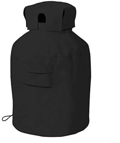 Oxford Housse de réservoir de propane, housse de bouteille de gaz, imperméable, coupe-vent, avec cordons de serrage, convient pour l'extérieur, le jardin, la maison, le barbecue