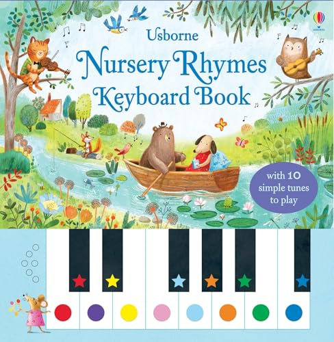 Nursery Rhymes Keyboard Book (Usborne Music Books): 1 (My First Musical Books)
