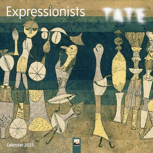 Expressionists – Expressionisten Kunstkalender 2025: Original Flame Tree Publishing-Kalender [Kalender] (Wall-Kalender)