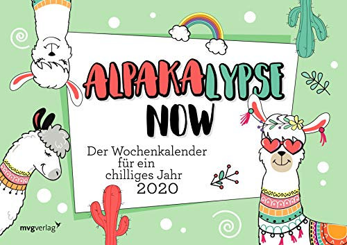 Alpakalypse now: Der Wochenkalender für ein chilliges Jahr 2020
