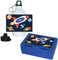 Eurofoto Brotdose + Trinkflasche Set mit Namen Emil und schönem Weltraum-Motiv für Jungs | Frühstücks-Set für Schule und Kindergarten | Aluminium-Trinkflasche | Lunchbox | Vesper-Box