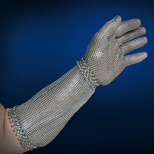 Stechschutzhandschuh RAPTOR 2 lang 20 cm Stulpe, EN 1082-1, EN 1811, EN 14328 Größe M, 1 Stück