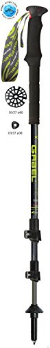 Gabel cartbon Force FLK, Wanderstöcke Unisex – Erwachsene, schwarz, 66 – 142 cm
