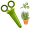 New Soda Love Herb Scissors, Green, 3 x 8 x 14 cm