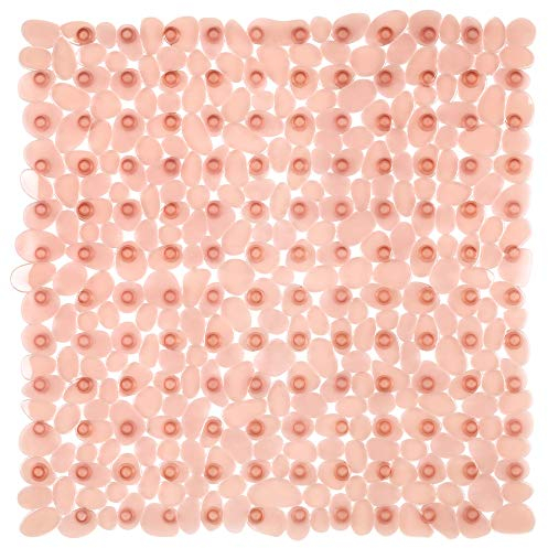 Circul Duschmatte 53 x 53 cm Hellbraun Steinoptik