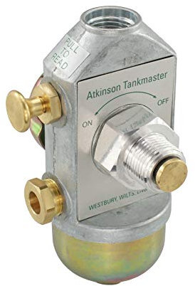 Atkinson TM4790 Oil Tank Control Valve, Stainless Steel Globe Valve, 10mm Connection