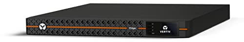Vertiv Edge, Line-Interactive USV, 500 VA / 450 W, 230 V, Rack-Mount Schwarz 1U / 1HE