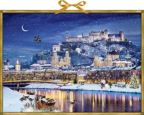Wandkalender – Winterliches Stadtpanorama
