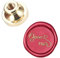 craspire Wax Seal Stamp Head Öffnen Sie Mich Abnehmbare Versiegelung Messing Stamp Head Für Kreative Geschenkumschläge Einladungskarten Dekoration