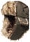 TKAS Winter-Bombermütze aus Kunstpelz, warme Mütze, Ushanka, russischer Trooper Trapper, Flieger, Schnee-Skimütze mit Ohrenklappen für kaltes Wetter (Braun)