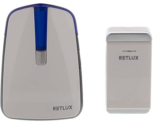Digiteck DGT019 - White Kinetic DOORBELL Battery Free Mains Powered ECO Friendly Smart Door Chime