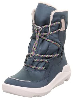 Superfit Mädchen Twilight Schneestiefel, Blau 8000, 33 EU Schmal
