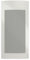 panneau rayonnant - atlantic solius neo - vertical - 1500w - blanc - atlantic 425429