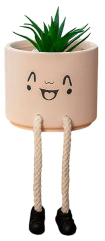 YekouMax Petite Fausse Plante, Plantes Artificielles Interieur, Végétaux Artificiel Exterieur Aesthetic Decoration pour Chambre Adulte, Maison, Salon, Bureau, Cuisine, Salle de Bain, Plante Grasse