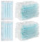 ZOCONE 40 Pezzi Ricariche per Spolverare Usa Getta, Blu Bianco Ricarica per Spolverare Compatibile with Swiffer Panni Catturapolvere Duster Ricariche Manuale in Microfibra per Casa Ufficio