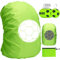 Schulranzen Regenschutz,mit Waterproof Bag + 10X Reflective Keychain,Regenschutz Rucksack,Regenschutz schulranzen step by step,Rucksack Überzug Reflektierend für Jungen Kinder