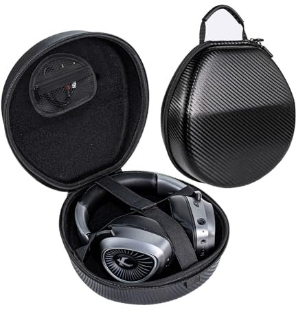 Headphone Case Headset Travel Storage Carrying Pouch Bag for Sony MDR7506/ Compatible with Audio-Technica ATH-M20x ATH-M30x ATH-M40x ATH-M50x ATH-AD700X ATH-R50x ATH-AVC200 Studio Monitor Headphones