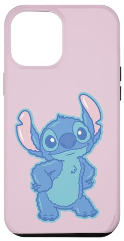 Disney Lilo & Stitch Fluffy Cute Pose Stitch Case for iPhone 12 Pro Max