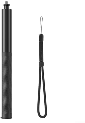 Trípode de viaje extensible para selfie, efecto tirpod invisible, longitud ajustable, trípode portátil para selfie Insta360 X5