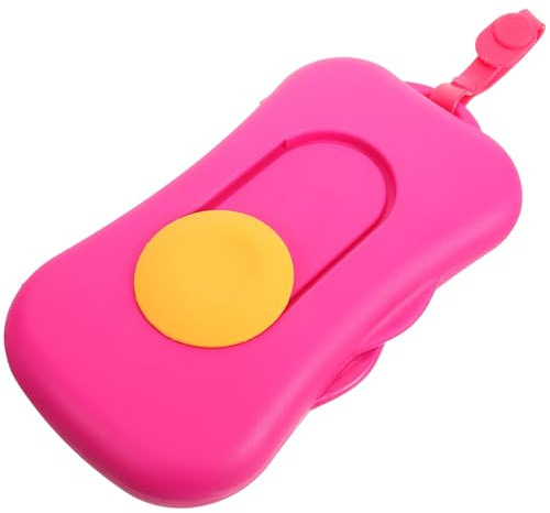 Gadpiparty Portable Wipes Case Plastic Travel Wipe Dispenser Reusable Holder Capacity for Wet Tissues