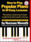 How To Play Popular Piano In 10 Easy Lessons
