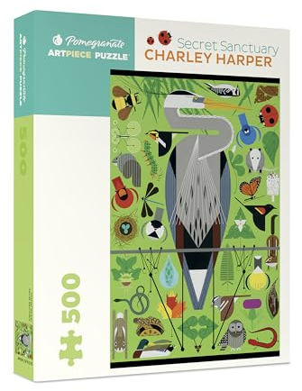 Charley Harper: Secret Sanctuary 500-Piece Jigsaw Puzzle