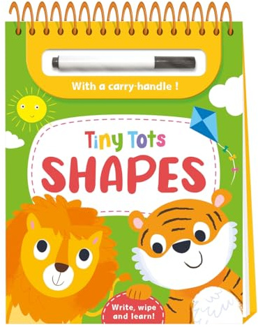 Tiny Tots Shapes (Write, wipe and learn)