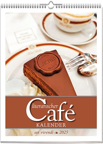 Literarischer Café - Kalender 2025: Literarischer Wochenkalender mit Zitaten – Genieße jeden Tag mit inspirierenden Worten und dem Charme literarischer Kaffeehausmomente