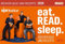eat.READ.sleep Tageskalender 2026: Buch-Tipps, Quiz und Rezepte | Tischkalender mit Leseempfehlungen und Quizfragen zu Literatur