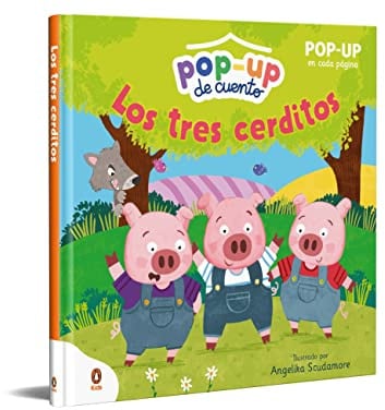 Los tres cerditos (Pop-up de cuento): Con Pop-Up en cada página para niños y niñas