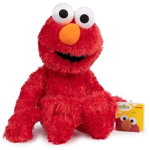 Gund Sesamstraße Offizieller Elmo Muppet Plüsch, Premium-Plüschtier ab 1 Jahren, Rot, 50,8 cm