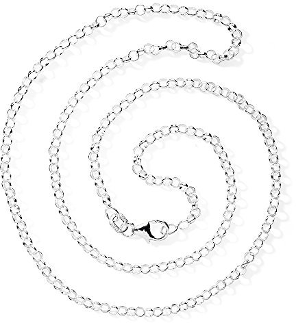 Heartbreaker Damen-Collier Ketten/Erbskette 925 Silber/Länge 45 cm / 2 mm stark/HB 245 BE