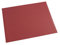 Läufer 40534 Durella Schreibtischunterlage, 40x53 cm, rot, rutschfeste Schreibunterlage für hohen Schreibkomfort, abwischbar