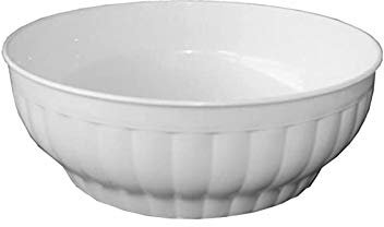 Stefanplast Insalatiera a Coste, Bianco, 30 x 16 x 30 cm