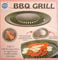 BERNIGROUP BBQ Grill Bistecchiera Dietetica Antiodore Antiaderente Barbeque Acqua