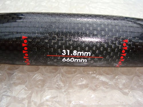 fahrrad Kohlefaser 3k Carbon MTB Lenker 31,8 Lange 580-700 handlebar (660mm)