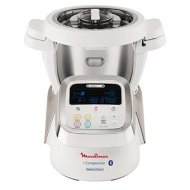 Moulinex I-Companion 1500W 4.5L Acero inoxidable, Color blanco