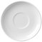 HENDI Soucoupe Tasse à café-cappuccino 799130 & 7991473, bords renforcés,émaillage de qualité,haute résistance,convient à micro-ondes, lave-vaisselle, ø115mm,porcelaine blanche