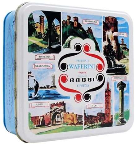 BABBI WAFERINI ROMAGNA VANIGLIA E NOCCIOLA 380 GR