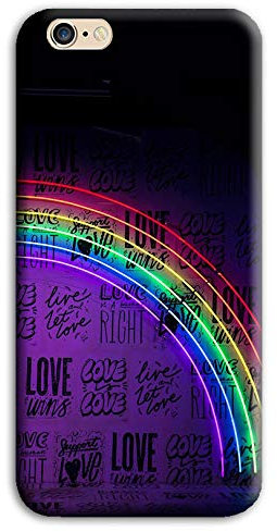 Mixroom Soft TPU Silicone Case Cover for iPhone 5 / 5S Rainbow Love M776