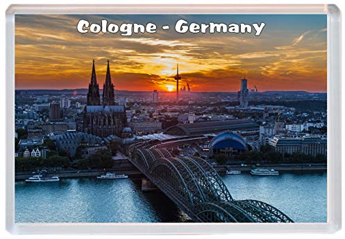 Cologne - Germany - Jumbo Fridge Magnet/Magnets BBSM1222