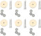 20 Sätze Gefüllte Puppengelenke Holz Puppe Gelenke Puppengelenke Spielzeug Muñecos De Peluche Puppengelenke Teil Puppengelenke Aus Holz Teddybärengelenke Skelett Marionette Bambus