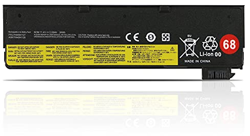 K KYUER 24Wh 68 Laptop Akku für Lenovo ThinkPad X240 X250 X260 X270 T440 T440S T450 T450S T460 T460P T470P T550 T560 W550 W550S L450 L460 P50S Series 45N1136 45N1738 45N1134 45N1777 45N1124 45N1125