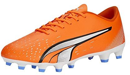 Puma Botines de fútbol para hombre Ultra Play para terreno firme o césped artificial, 12