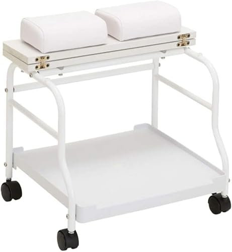 LMEIL Trolley Bath Fuß Spezialwerkzeugwagen, Fußbad Spa Tragbarer Trolley-Wagen für Fußstütze oder Pediküre Zwei Farben Option