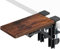ETHU Ergonomische Armlehnenstütze Handgelenkauflage für Schreibtisch, Desktop Extension Tray, geeignet für Heim und Büro(gelb-braun)